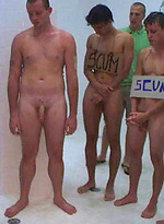 these pledges get hazed in the shower by HazeHim