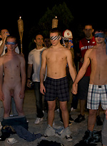 College boys circle jerk on another boy by HazeHim
