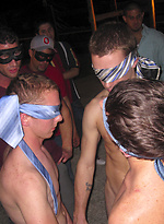 College boys circle jerk on another boy by HazeHim