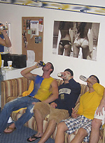 Horny gay frat boys drinking by HazeHim