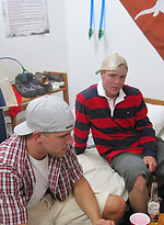 Young drunk college boys get curious by HazeHim