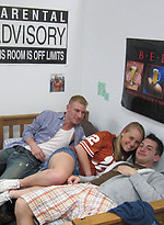 Young drunk college boys get curious by HazeHim