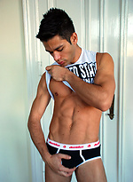 Muscle boy Fernando Kairon strips down in Berlin by Bentley Race With Fernando Kairon