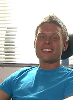 A total hottie with a cute, smiley face and a nicely toned and tanned body by BlakeMason