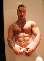 Massive Max Hilton flexes and strips for Ben by Bentley Race