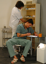 Yuri, Rado and Mirek - midical examination by William Higgins