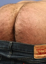 Muscled hairy man Rocky LaBarre by Pantheon Bear With Rocky LaBarre