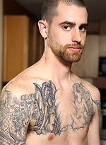 Tattooed guy Evan Mansfield by Hot Older Male With Evan Mansfield