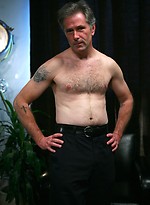 Hairy daddy Dick Stahber naked by Hot Older Male