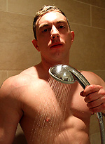 Getting wet with our muscley mate Victor Crace by Bentley Race