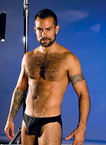 Hairy muscled macho Steve Cruz by Hairy Boyz With Steve Cruz