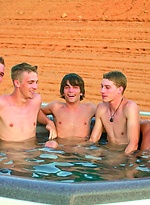 Five horny boys have sex outdoors by Jocks Studios With Kyler Benz