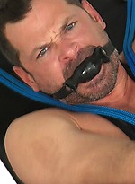 Muscled hunk Will Swagger bounded by Bound Jocks With Will Swagger