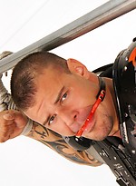 Josh West and Derrick Hanson domination gallery by Bound Jocks With Derrick Hanson