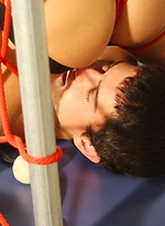 Ryan Lynch and Brandon Jones bondage scene by Bound Jocks With Brandon Jones