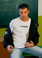 Brunette euro boy James Jones by Scary Fuckers With James Jones