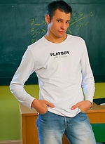 Brunette euro boy James Jones by Scary Fuckers With James Jones