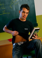 Photo session Brand Shay in a classroom by Scary Fuckers With Brand Shay