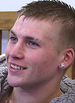 Cheeky str8 blond lad by English Lads
