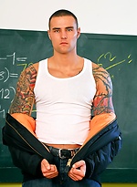 Tattooed guy stripping by Scary Fuckers