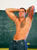 Tattooed guy stripping by Scary Fuckers