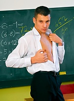 School teacher James Jones stripping by Scary Fuckers With James Jones