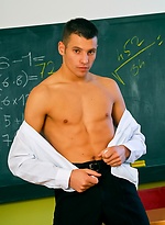 School teacher James Jones stripping by Scary Fuckers With James Jones
