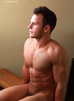Muscled jock Kip by Frat Men