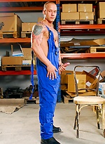 Tattoo Junior plays with his cock by Scary Fuckers With Tattoo Junior