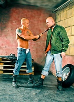 Tattoo Junior and Rick Hummer - gay abuse by Scary Fuckers With Tattoo Junior,Ric Hammer