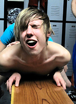 Hot twinks in locker room having a hot unexpected threesome by TeachTwinks