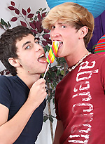 Lollipops licking twinks leads to sexy butt bangs by LollipopTwinks