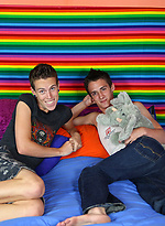 A pair of fantastic lollipop twinks caress their way to sex! by LollipopTwinks