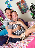 Devon charmed by Brice\\\'s charm soon undresses himself for a tender sex session! by LollipopTwinks