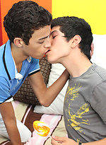 Dustin straddles Jack to ride his cock! by LollipopTwinks