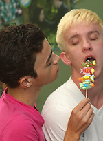 Jordan Ashton will have to work up a sweat with Dustin Cooper to burn off that candy! by LollipopTwinks
