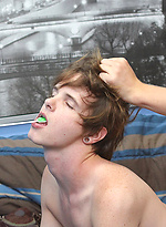The blond twink-veteran slams Timo\\\\\\\'s ass all over the futon before jacking the cum out of him! by LollipopTwinks