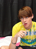 Elijah`s big cock stretches his tight hole! by LollipopTwinks