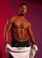 Rico shows his hairy muscled body by UKNakedmen