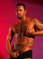 Rico shows his hairy muscled body by UKNakedmen