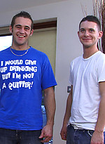 Hairy Str8 lad Bezza gets his first man wank by Kev - Then Kev blows Bezza\\\\\\\'s big uncut one! by English Lads