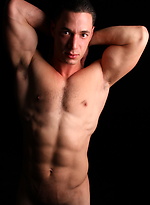 Hot stud Dino naked by ChaosMen