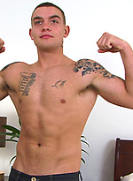 Muscular Pup Andy - His First Anal & Dildo Experience! by English Lads