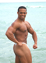 Emilio Santana, hot latino bodybuilder by Muscle Hunks