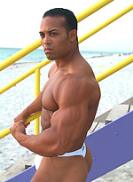 Emilio Santana, hot latino bodybuilder by Muscle Hunks