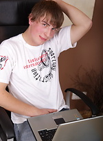 Tall strong boy jacking off and spread his ass by Czech Boys