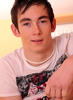 Freckle faced boy naked by Czech Boys