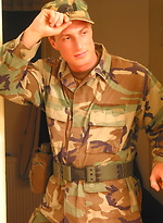 Military czech jacking off by Czech Boys