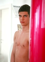 Cutie shows his big schlong by BelAmi Online