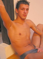 Hot brunette jacking off cock by Czech Boys